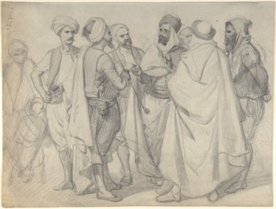 Study for 'Types de races algériennes' MET DP807921