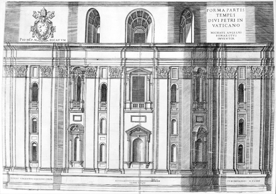 Speculum Romanae Magnificentiae- St. Peter's MET MM29325