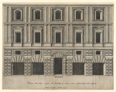 Speculum Romanae Magnificentiae- Stazzi Palace MET DP870328