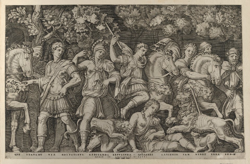 Speculum Romanae Magnificentiae- The Lion Hunt MET DP870336