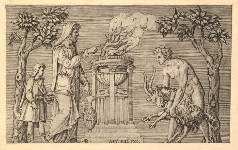 Speculum Romanae Magnificentiae- The Sacrifice of a Ram MET DP820269