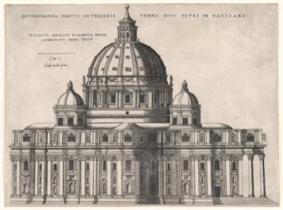 Speculum Romanae Magnificentiae- St. Peter's MET DP870339