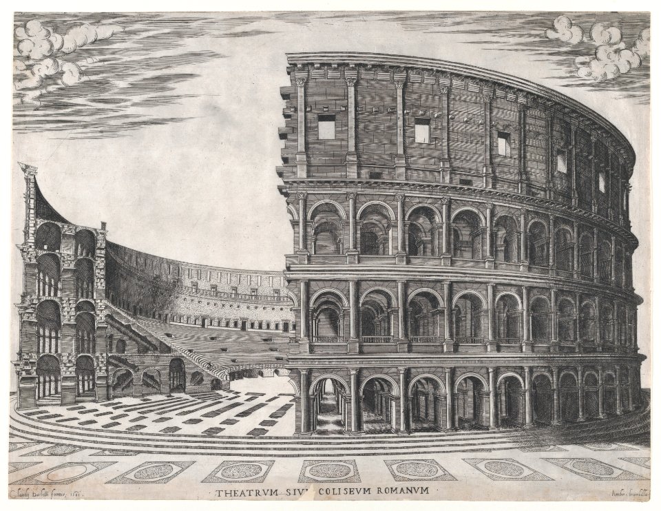 Speculum Romanae Magnificentiae- The Colosseum MET DP870460