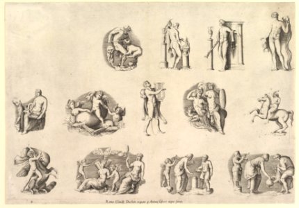 Speculum Romanae Magnificentiae- Subjects after Antique Cameos and Gems MET DP819716