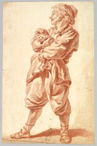 Standing Man in Exotic Dress MET DP819802