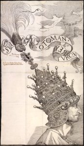 Sultan Suleyman the Magnificent Wearing the Jewel-Studded Helmet MET DT11878
