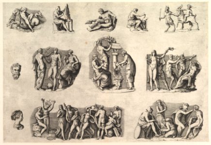 Speculum Romanae Magnificentiae- Subjects after Antique Cameos and Gems MET DP819714