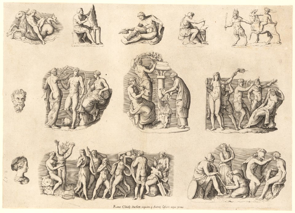 Speculum Romanae Magnificentiae- Subjects after Antique Cameos and Gems MET DP163355