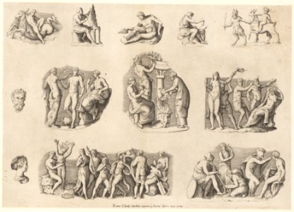 Speculum Romanae Magnificentiae- Subjects after Antique Cameos and Gems MET DP163355