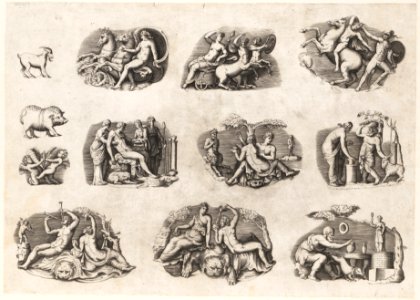 Speculum Romanae Magnificentiae- Subjects after Antique Cameos and Gems MET DP163356