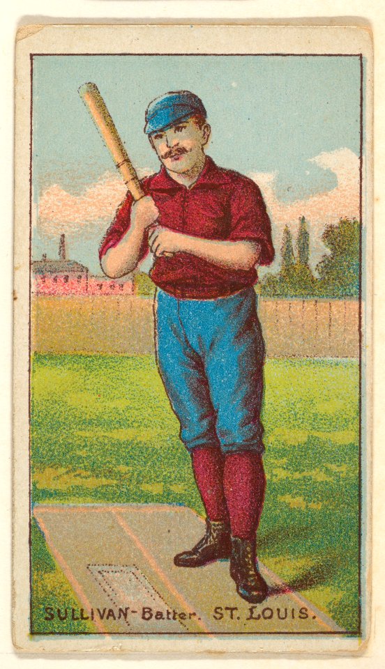 Sullivan, Batter, St. Louis, from the Gold Coin series (N284) for Gold Coin Chewing Tobacco MET DP824777