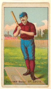 Sullivan, Batter, St. Louis, from the Gold Coin series (N284) for Gold Coin Chewing Tobacco MET DP824777
