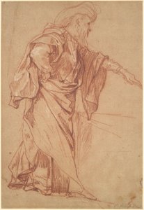 Standing Male Figure with Left Arm Extended MET DP110867