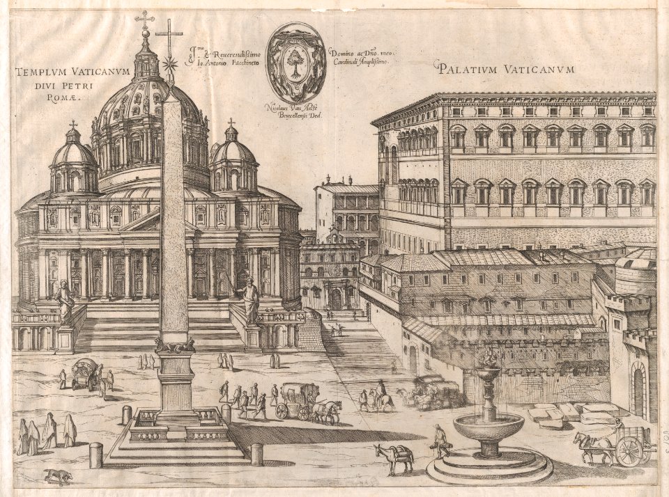 Speculum Romanae Magnificentiae- St. Peter's MET DP870759