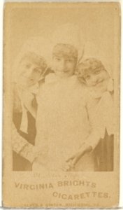 St. Felix Sisters, From the Actors and Actresses series (N45, Type 1) for Virginia Brights Cigarettes MET DP830033