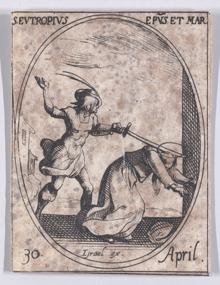 St. Eutropius, Bishop and Martyr Met DP890938