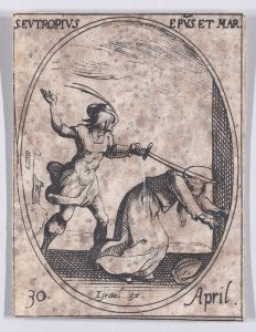 St. Eutropius, Bishop and Martyr Met DP890938