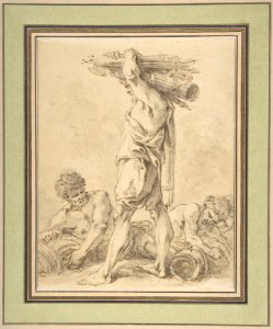 Standing Man Carrying Fasces and Arms MET DP805467