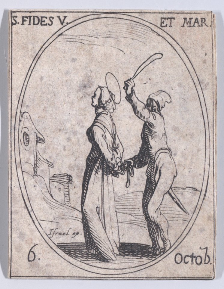 St. Faith, Virgin and Martyr Met DP891148