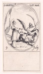 St. Anatolia, Virgin and Martyr Met DP891327