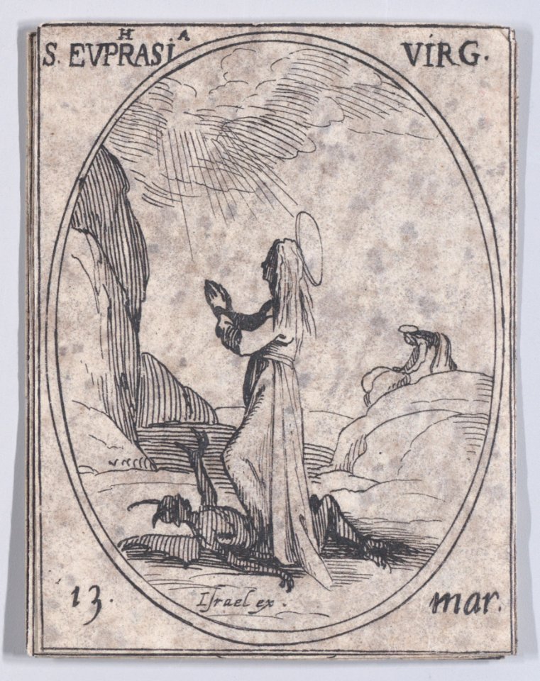 St. Euphrasia, Virgin Met DP890879