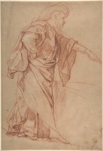 Standing Male Figure with Left Arm Extended MET DP807792