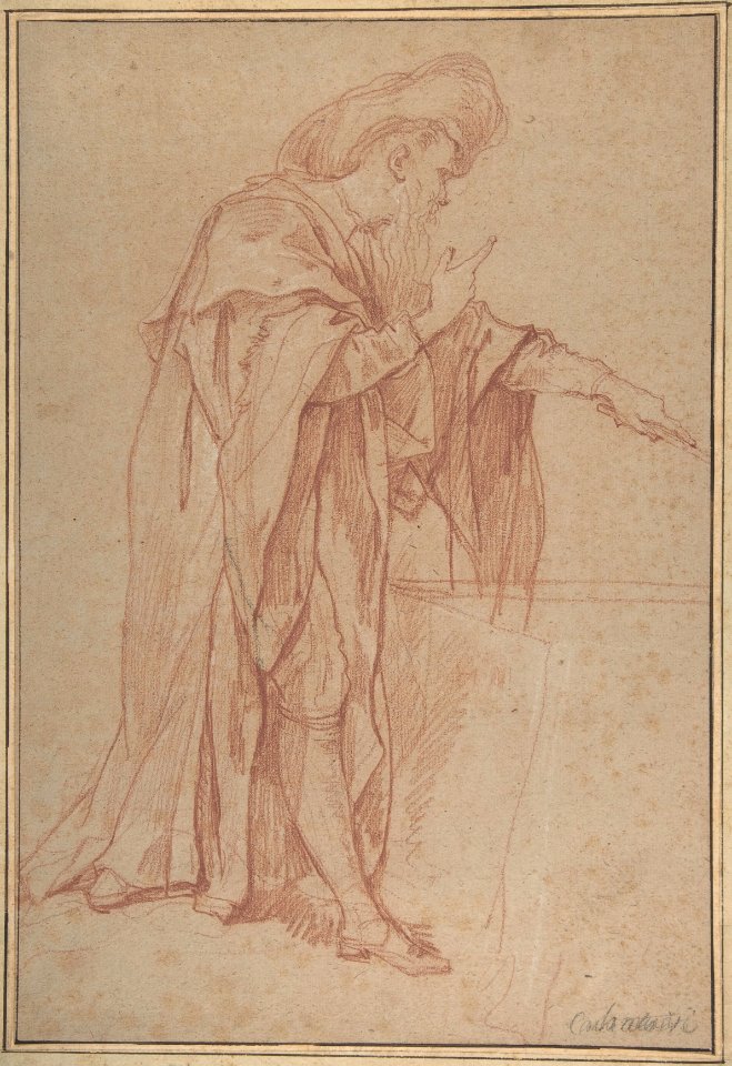 Standing Male Figure with Left Arm Extended MET DP807791