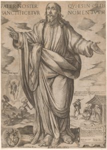 Standing Christ, Blessing from 'Christ, Mary, and the Apostles' MET DP857460