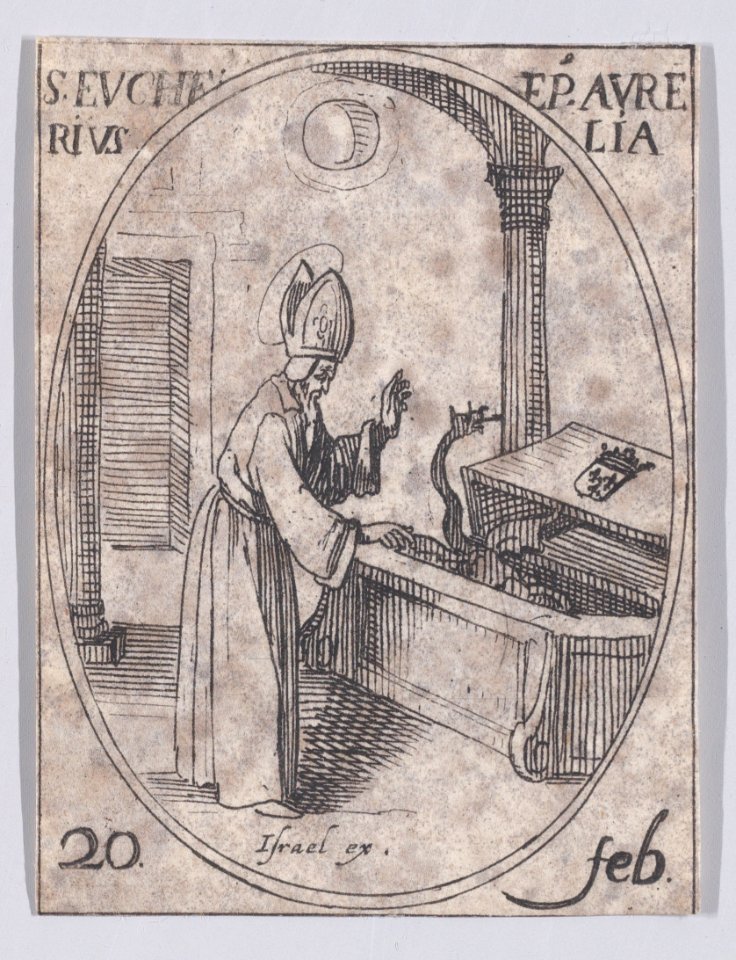 St. Eucherius, Bishop of Orleans Met DP890846