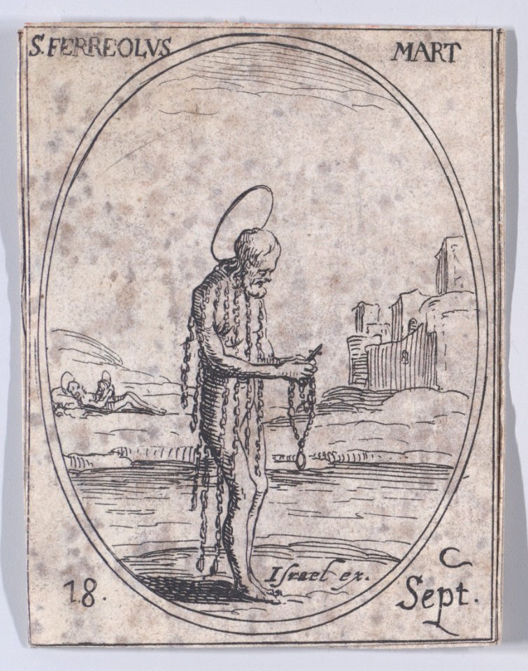 St. Ferreolus, Martyr Met DP891121
