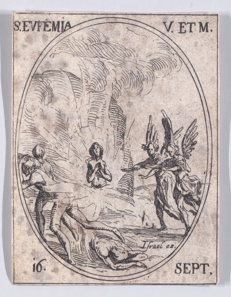 St. Euphemia, Virgin and Martyr Met DP891119