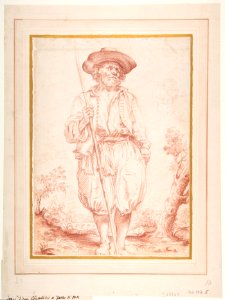 Standing Countryman Holding a Staff MET DP811754