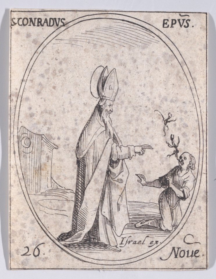 St. Conrad, Bishop Met DP891230