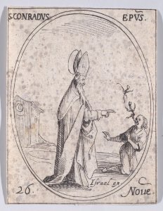 St. Conrad, Bishop Met DP891230