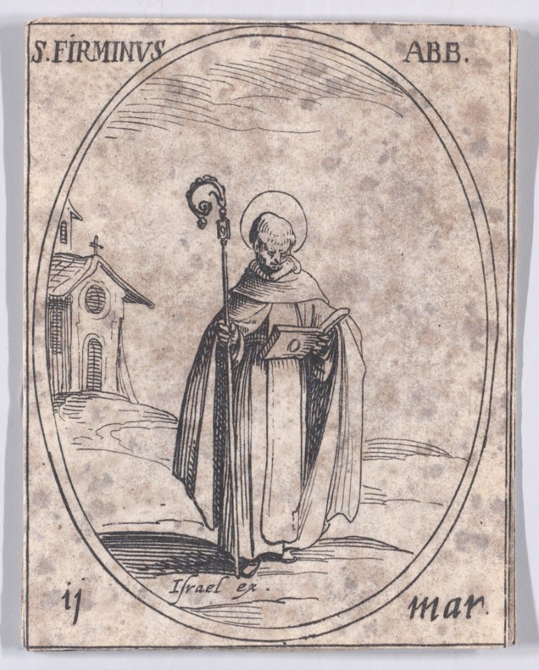 St. Firminus, Abbot Met DP890877
