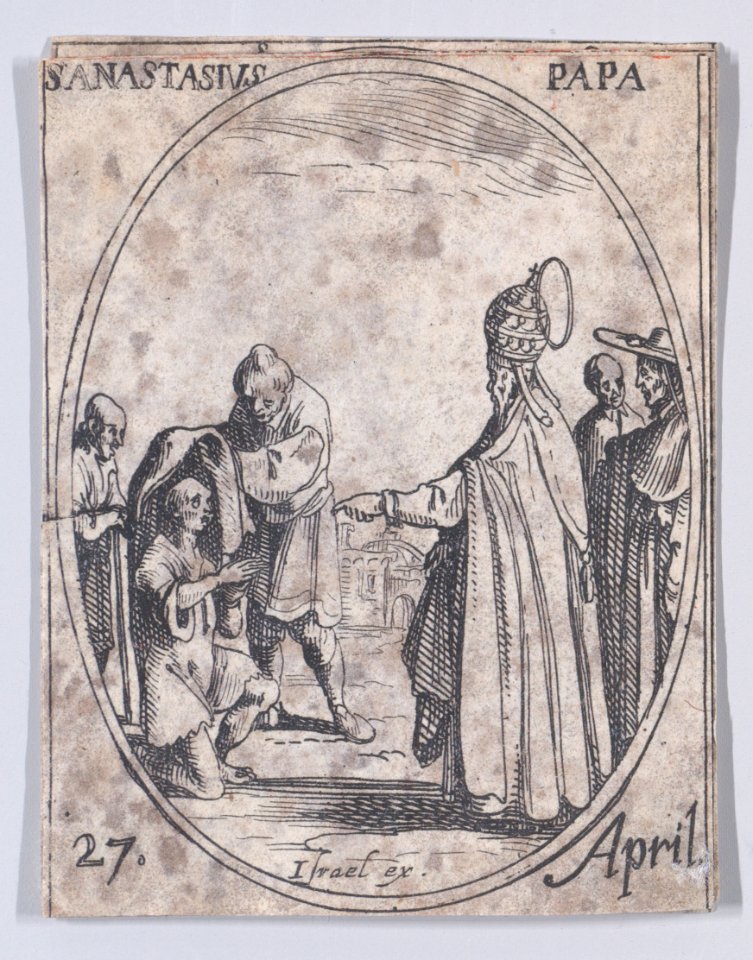 St. Anastasius, Pope Met DP890932