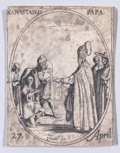 St. Anastasius, Pope Met DP890932
