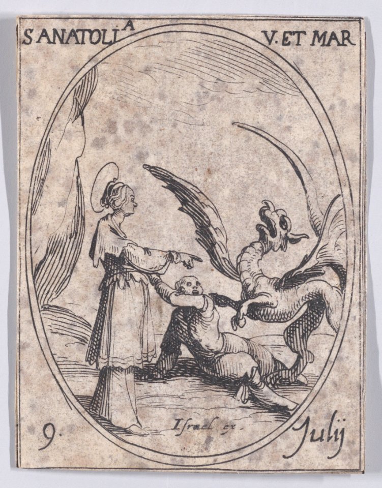 St. Anatolia, Virgin and Martyr Met DP891023