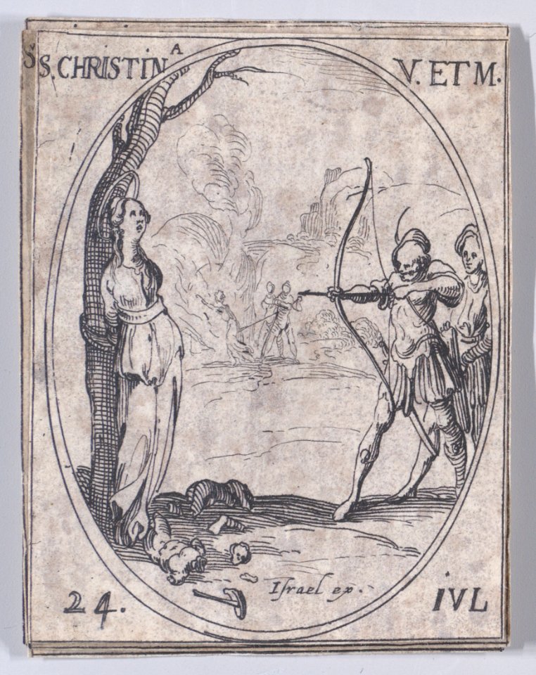 St. Christine, Virgin and Martyr Met DP891045