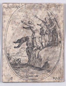 St. Adrian and His Companions Met DP890873