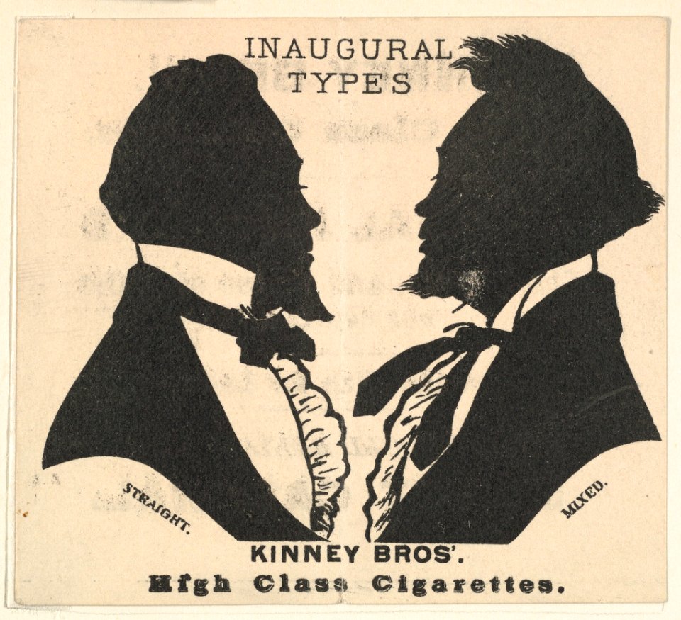 Straight- Mixed, from the Inaugural Types series (N237), issued by Kinney Bros. MET DPB875012