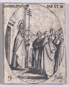 St. Anacletus, Pope and Martyr Met DP891028