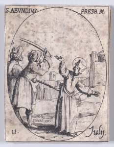 St. Abundius, Priest and Martyr Met DP891025