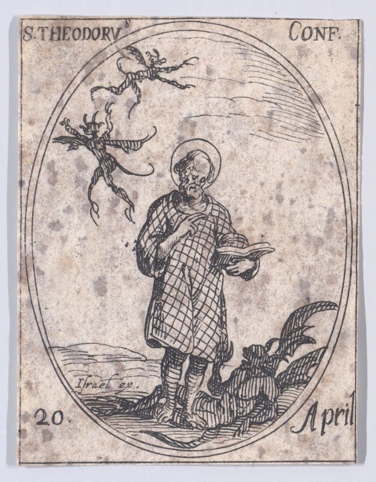 St. Theodore Trichinas, Confessor Met DP890924