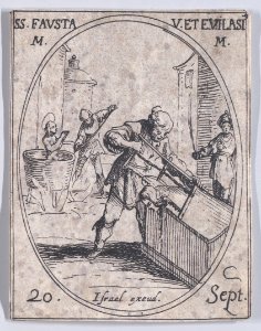 St. Fausta and St. Evilasius Met DP891124