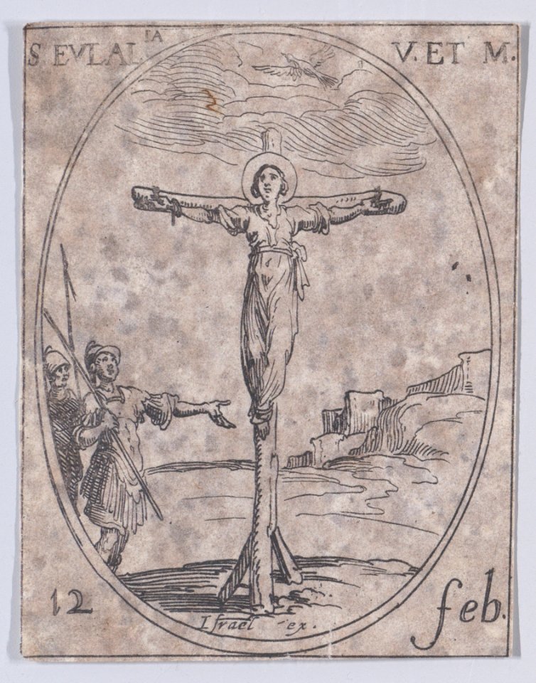 St. Eulalia, Virgin and Martyr Met DP890836