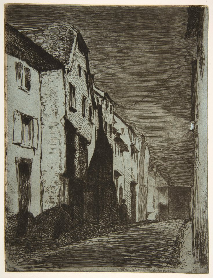 Street at Saverne MET DP813181