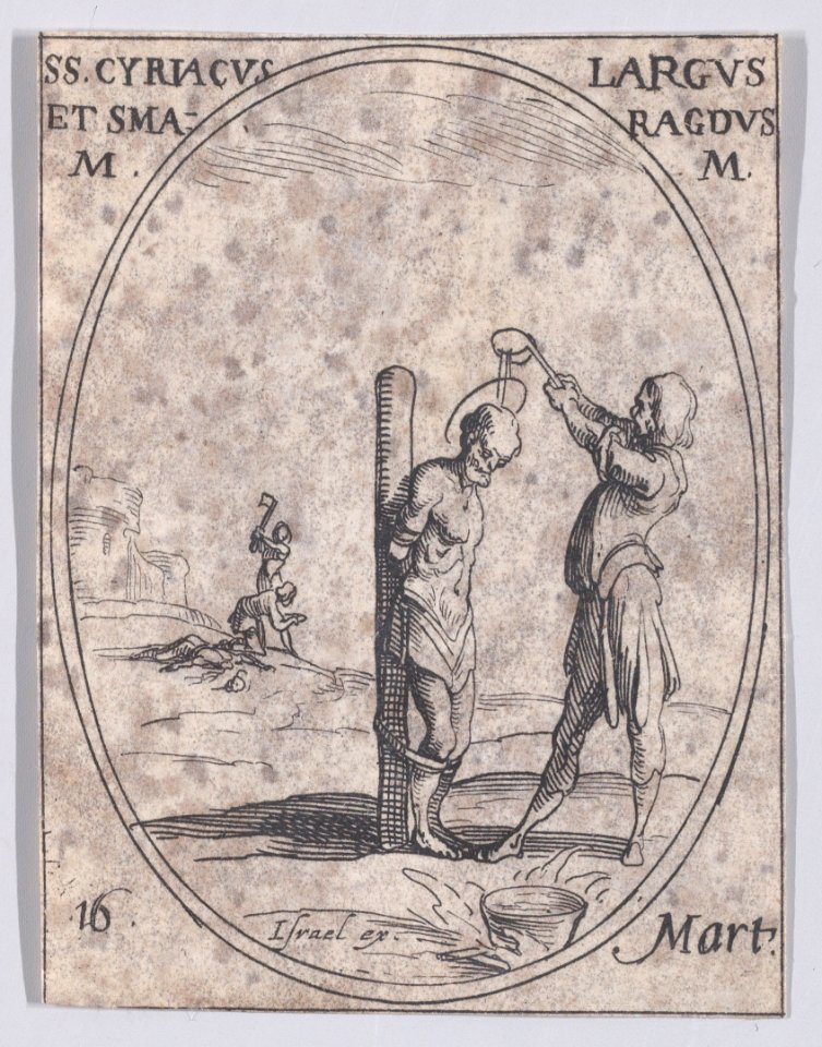 St. Cyriacus, St. Largus, and St. Smaragdus Met DP890882