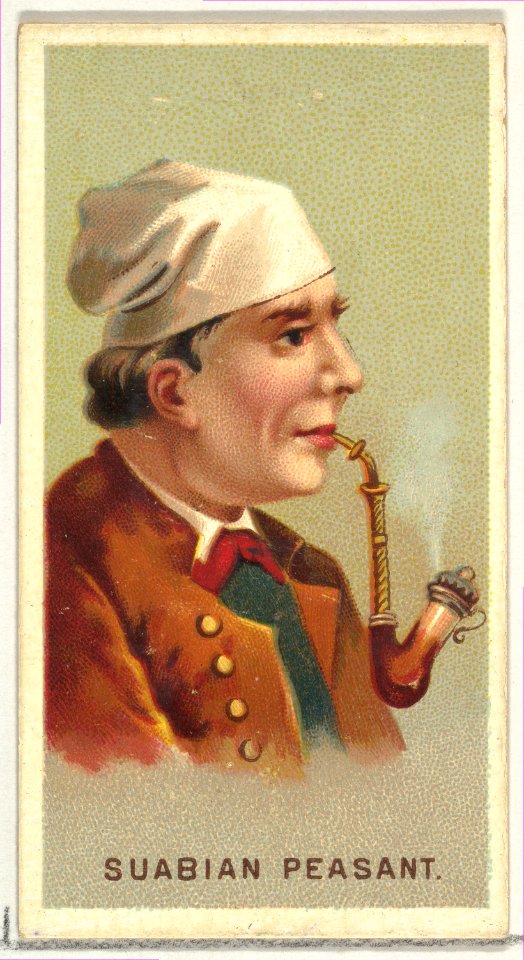 Suabian Peasant, from World's Smokers series (N33) for Allen & Ginter Cigarettes MET DP838642