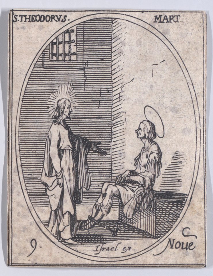 St. Theodore Stratelates, Martyr Met DP891207